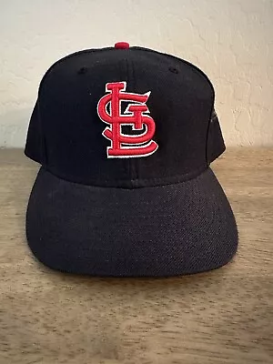 ST. LOUIS CARDINALS Baseball VINTAGE New Era 7 7/8 Cap Hat 59FIFTY Retro Blue • $9.95