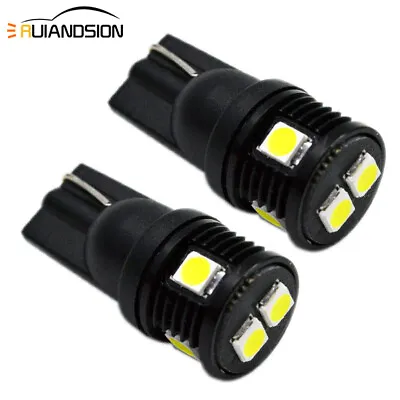 10PCS T10 W5W 168 3030 LED 12V 24V Indicator Wedge Parker Light Lamp White 300LM • $32.99