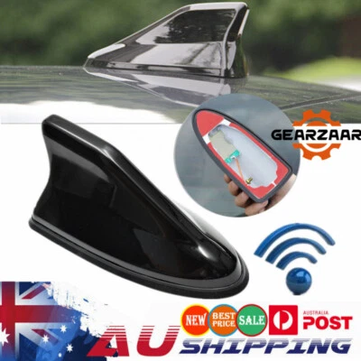 $12.29 • Buy Universal Car Roof Shark Fin Antenna Radio FM/AM Signal Aerial Accessories Black