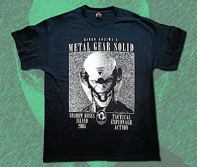 Hideo Kojima's Metal Gear Solid Black Fox T Shirt • $9.95