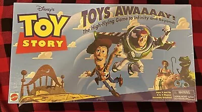 Vintage Rare Disney Pixar Toy Story Toys Awaaaay! Board Game Mattel New Sealed • $40