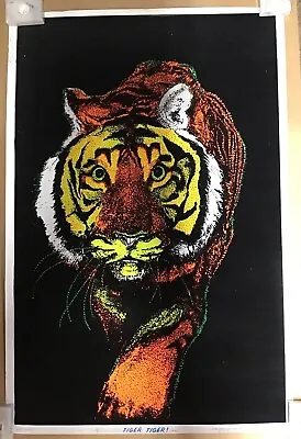 Tiger Tiger Vintage Blacklight Poster  • $24.99