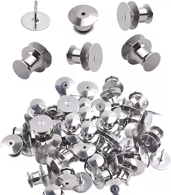 Tie Tacks And Clutch Backs Set 30 Pieces Tie Tacks Blank Pins (10 Mm In Diamete • $13.19