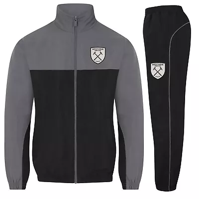 West Ham United Football Full Tracksuit Mens Large Top Bottoms Retro L WHH11 • £38.21