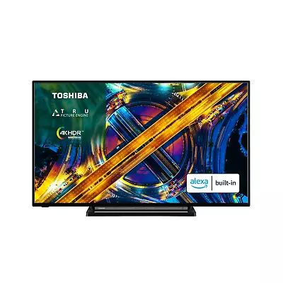 £237.96 • Buy Toshiba UK3C 43 Inch 4K HDR  Smart TV With Alexa 43UK3C63DB