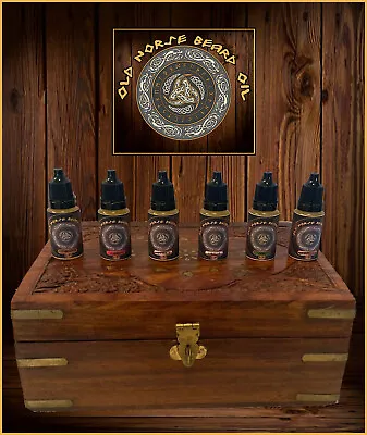 Old Norse Beard Oil 10ml Bottle (6 Different Scents) To Choose From • £1.20