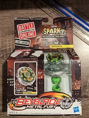 Spark FX Fang Leone 130W2D Beyblade Hasbro Metal Fury - US Seller • $90