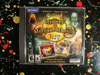 Mystery Of Mortlake Mansion Cosmi Win XP PC CD Hidden Object Puzzle Game Coll. • $12.75