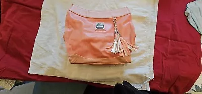 MICHE PATTY NEW Shell Demi Coral Pink Purse Satchel Bag Tote • $13.99