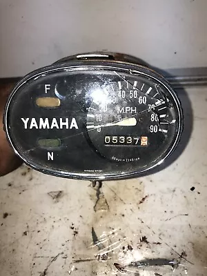1965 Yamaha YL1 Twin Jet 100. Speedometer Speedo Gauge Headlight Bucket • $75
