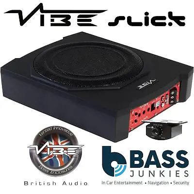 Vibe SLICKC10A-V0 540 Watts Active 10  Underseat Car Sub & Bass Controller • £149.95