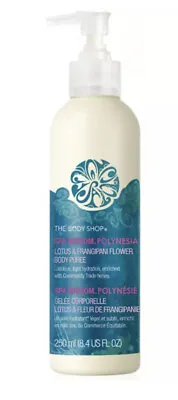£11.99 • Buy The Body Shop Spa Wisdom Polynesia Lotus & Frangipani Flower Body Puree 250ml