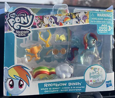 NEW My Little Pony Rainbow Dash Loves To Race Mini Set Friendship Is Magic MLP • $14.99