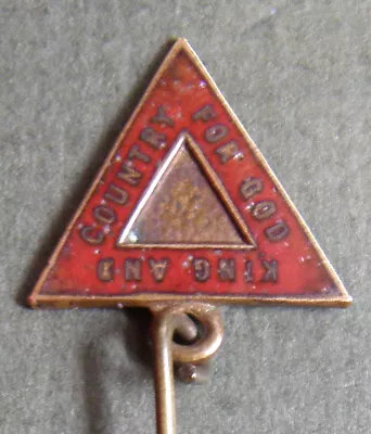 WWI YMCA Lapel Pin  C.1918 • $25