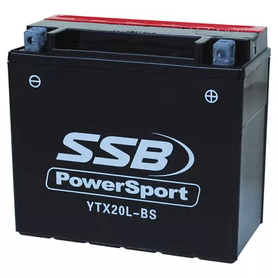 YTX20L-BS Battery Harley-Davidson Dyna Super Glide 2005 - 2014 FXD FXDC FXDX SSB • $139.95