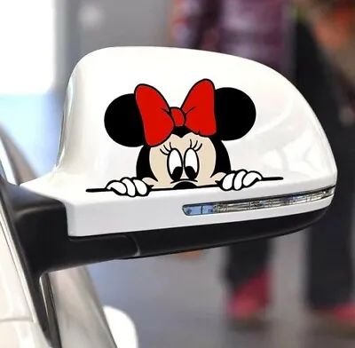 2 Minnie Mouse  Car Sticker Wall Sticker Window Sticker Decal Funny Car Sticker  • £9.99