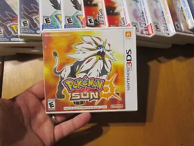 $19.41 • Buy EMPTY CASE Pokémon SUN Nintendo 3DS COMPLETE W/ MANUAL AUTHENTIC POKEMON