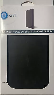 Onn 9635601 Protective Gel Tablet Case For Nextbook Ares 8A 8  - Black • $6