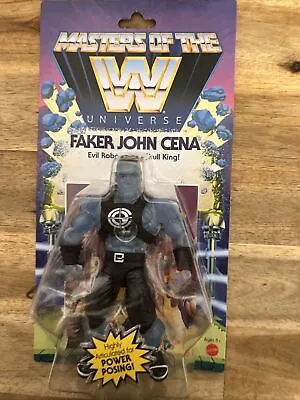 Wwe Motu Masters Of The Wwe Universe Wave 2 Faker John Cena Mattel Rare Vintage • $20