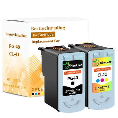 PG-40 CL-41 Ink Cartridge Replacement For Canon PIXMA MP180 MP210 MP450 MX310 • $28.96