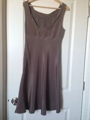 J.Crew Beige Dress In In Silk Taffeta - US 10 New • $59