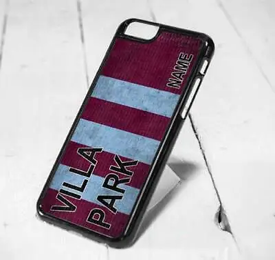 Villa Park Personalised Phone Case - Bar Scarf Style - Hard Plastic Case • £7.95