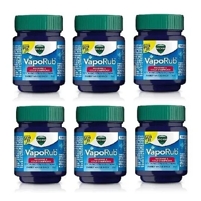 Vicks Vaporub - 25ml- 25ml X6 Pack BEST FOR Cough Cold And Flu • $24.20