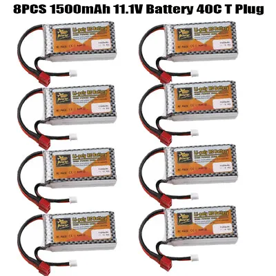 £21.84 • Buy 3S 11.1V 1500mAh LiPo Battery 40C Deans T Plug For RC Car Airplane Helicopter UK