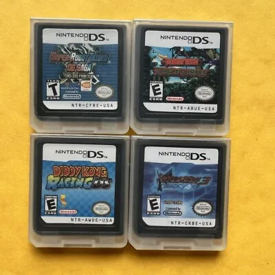 DK: Jungle Climber /Diddy Kong Racing DS /Mega Man Star Force 3 3DS • $19.36