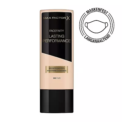 Max Factor Lasting Performance Long Lasting Oil Foundation 035 Pearl Beige 35ml • $49.03