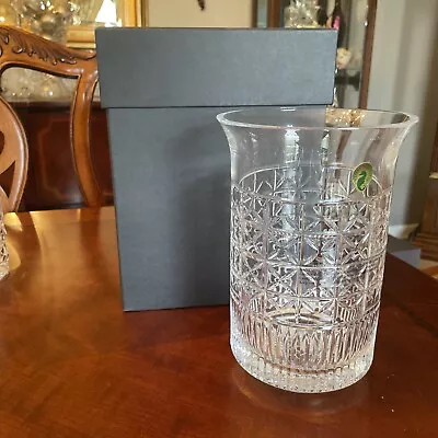 $550 • Buy Waterford Crystal POWERSCOURT Mastercutters Hurricane Lamp