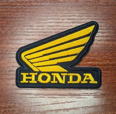 Honda Motors Patch Gold Wing Cars Motorcycles Cars Embroidered Iron On 3.25x2.5  • $4.50