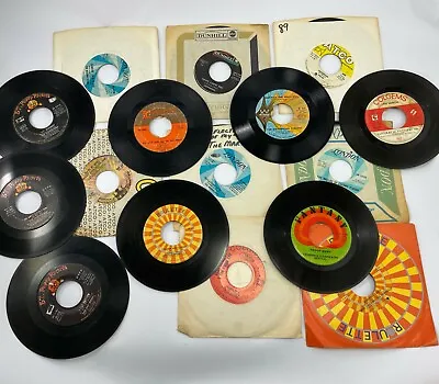 Lot Of 16 Vinyl 45's - Rock 1970'S - All In Playable Condition.  • $14.99