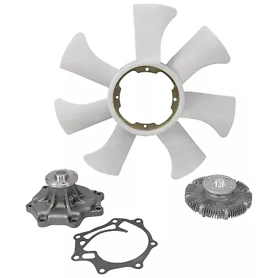 Water Pump Fan Clutch & Blade Kit For Patrol GU 6cyl 4.2L TD42 Diesel 1998~06 • $163.95