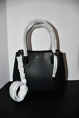 Michael Kors Mercer MEDIUM Center Zip Tote In Black #38F1GZ5T6L NWT • $139.99