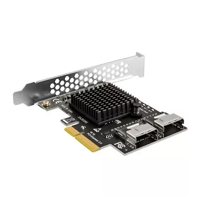 8-Port PCIE To Mini / Sata Hard Disk Expansion PCI-E To SFF-8087 Adapter • $37.84