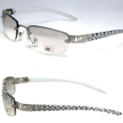 New Eyewear Womens Mens Oval Sunglasses Designer Shades Fashion Rimless Small • $12.99