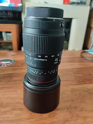 Sigma 70-300mm F/4-5.6 APO DG Macro For Canon Lens • £32.56