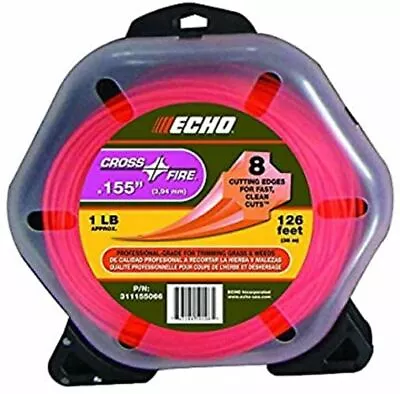 Echo Cross-Fire .155 Trimmer Line 1-Pound Donut (126 Feet) 311155066 • $19.98