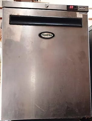 £174.95 • Buy Foster Stainless Steel Undercounter 1 Single Door Kitchen Food Compact Fridge