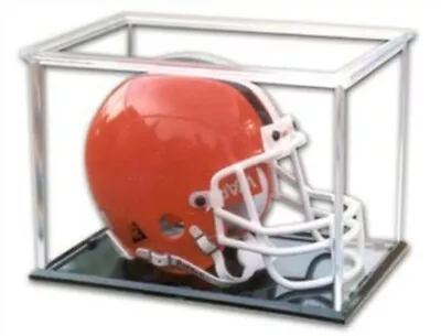 (12) Promold Football Mini Replica Helmet Black Base Uv Protection Holders • $99.90