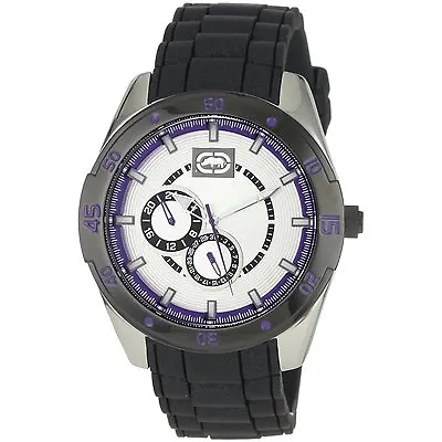 Marc Ecko Phase Silver Dial Men's Watch E13515G2 NEW!! Low Inter Priority! • $119.95