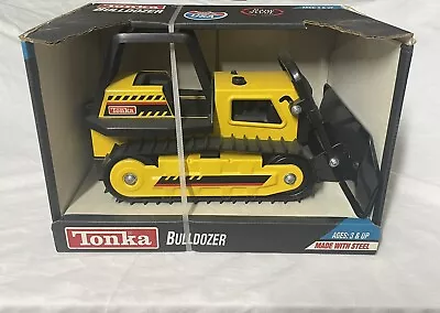 Tonka Bulldozer Yellow Steel Metal #92961 New In Box 1994 Construction Equipment • $102.77