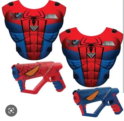 Rare The Amazing Spider-Man Mega Laser Tag Set New • $39.95