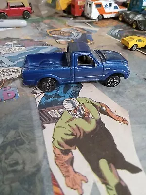 MotorMax Blue Ford Ranger Pickup Truck #6052 Rare 1:64 1/64 Die Cast Metal • $25