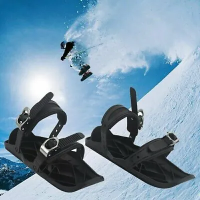 Snowboards Ski Skates Snow Skiing Shoes Mini Short Shoes With Bindings  Storage • $138.09