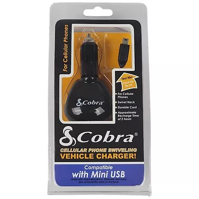 Cobra Swiveling Mini USB Car Charger • $5