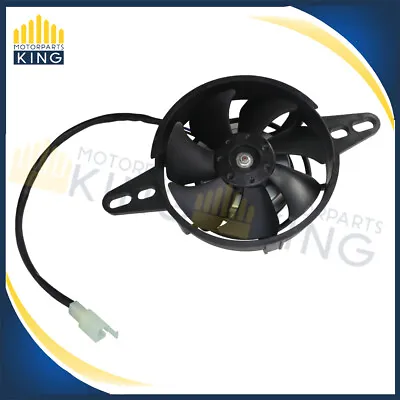 Universal Motorcycle Radiator Cooling Fan Electric Fan 4inch Fit Dirt Bike ATV • $20.89