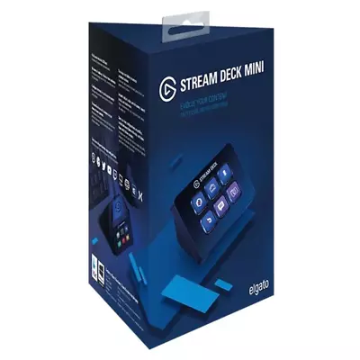 Corsair Elgato Stream Deck Mini With 6 Customizable Lcd Keys • $139.95