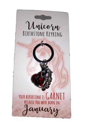 £4.99 • Buy Birthstone Keyring Unicorn Dolphin Fairy Butterfly Dream Catcher Teddy New